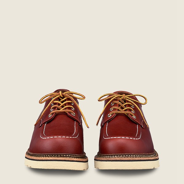 Red Wing Oxford Burgundy - Red Wing Mens Classic - Russet Portage Leather - BSCXM-5149